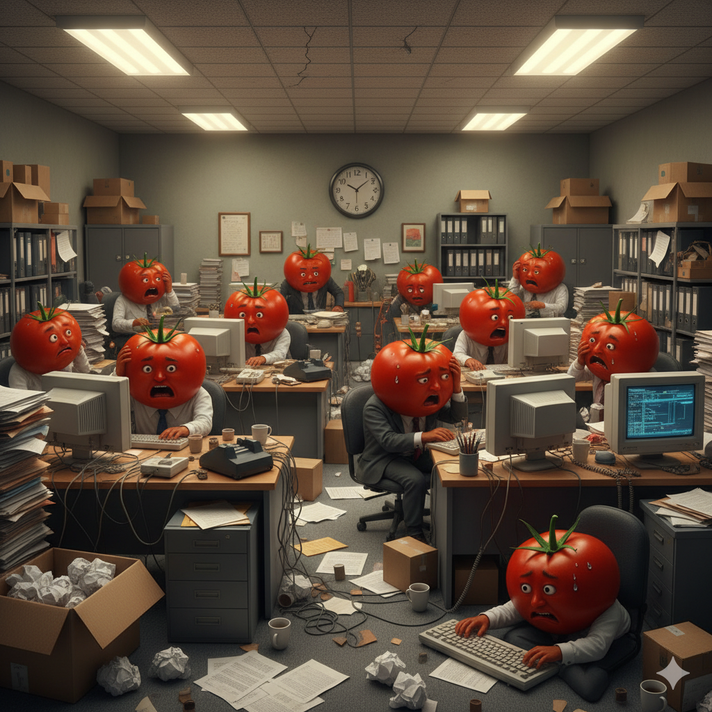 Gestresste Tomaten